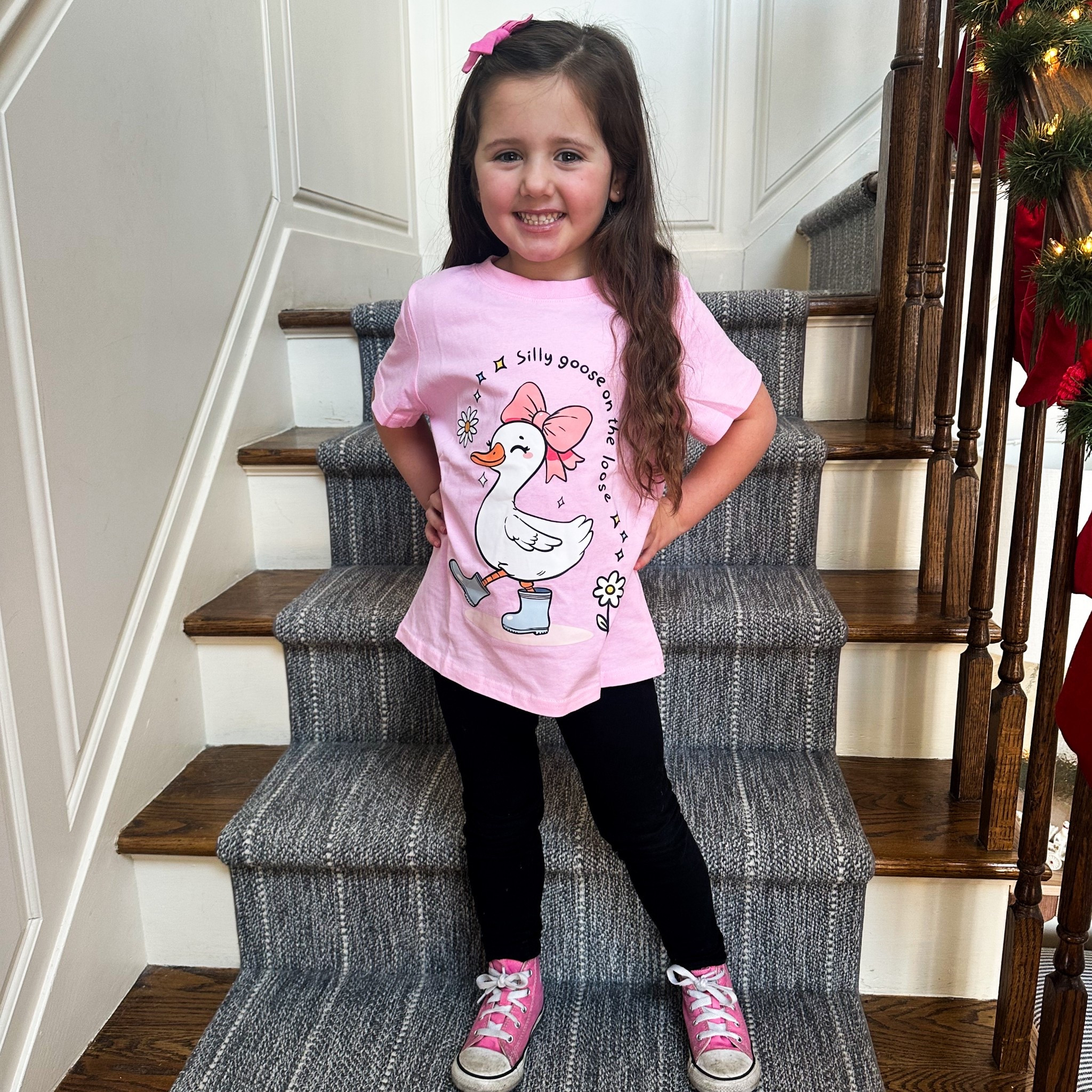 Toddler girls silly goose graphic tshirt 

#LTKKids #LTKootd #LTKmomlife