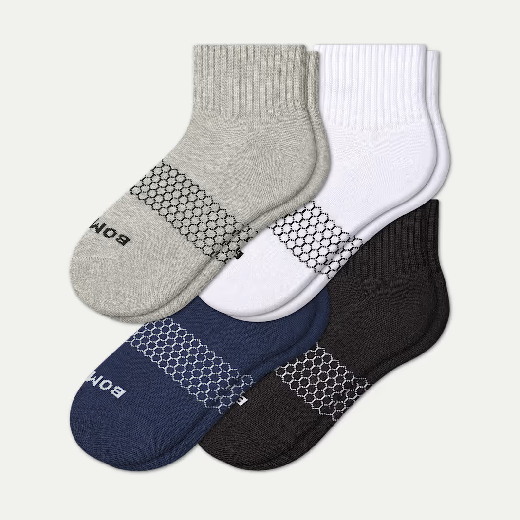 Men's Quarter Sock 4-Pack - Bombas | Bombas