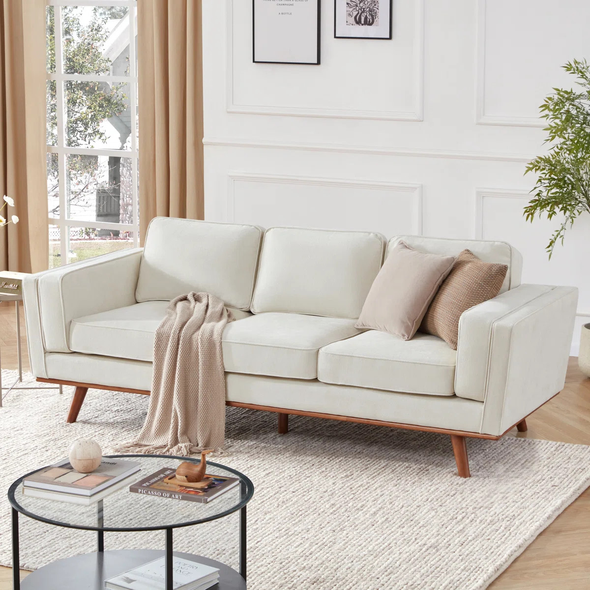 Inayat 84'' Upholstered Sofa | Wayfair North America