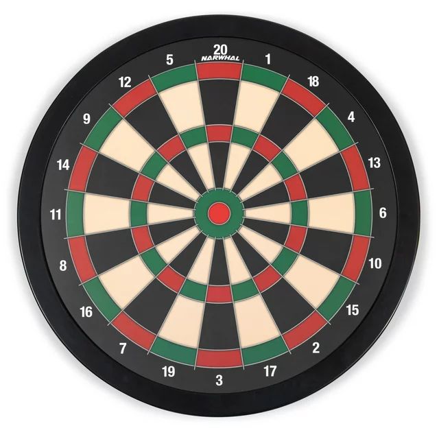 Narwhal 15.5in Easy Hang Magnetic Dartboard; Includes Six Magnetic Darts | Walmart (US)