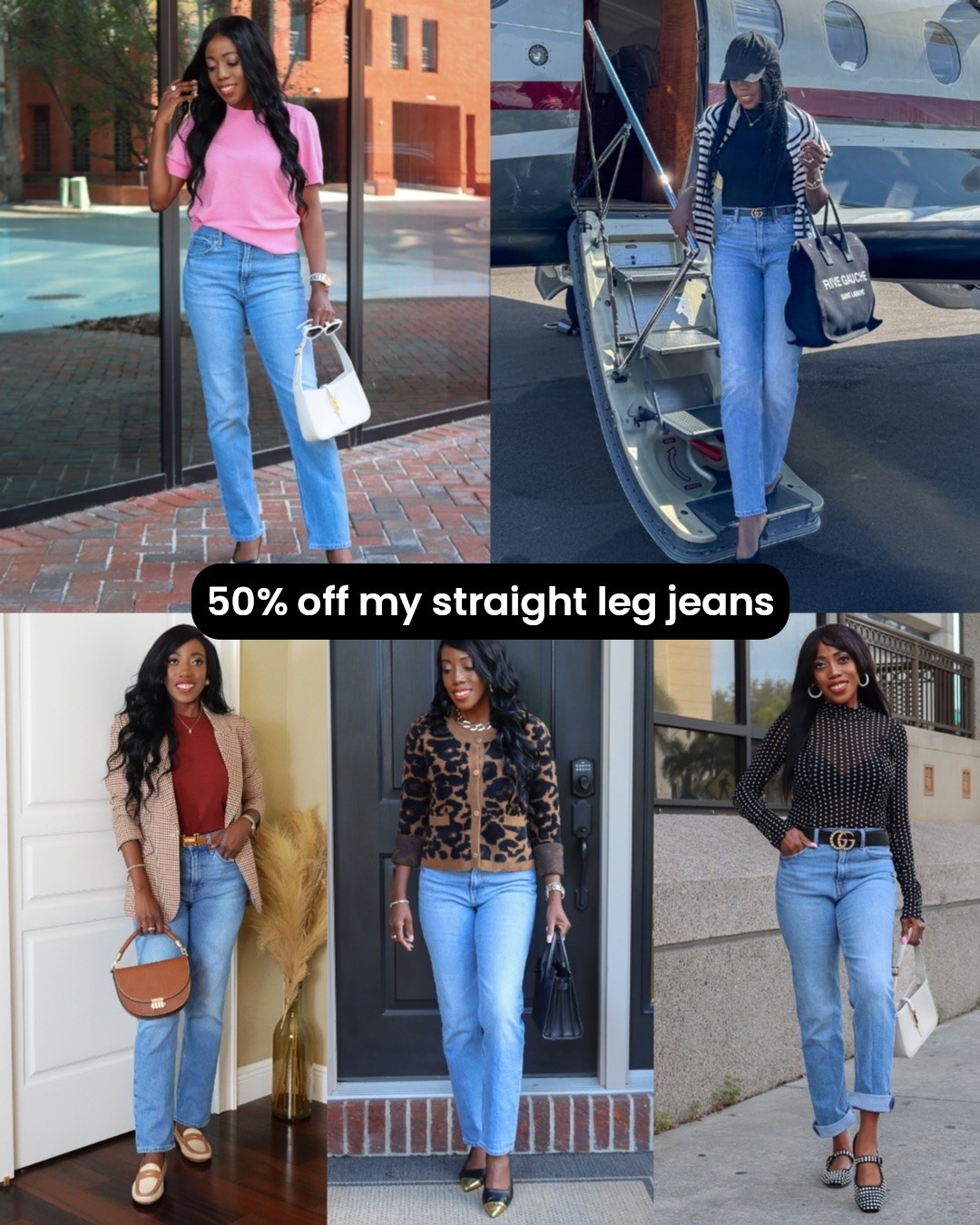 50% off my favorite straight leg jeans 
True to size. Wearing a 26. 

Spring Outfits, Summer Outfits, Jeans, Sale Alert,