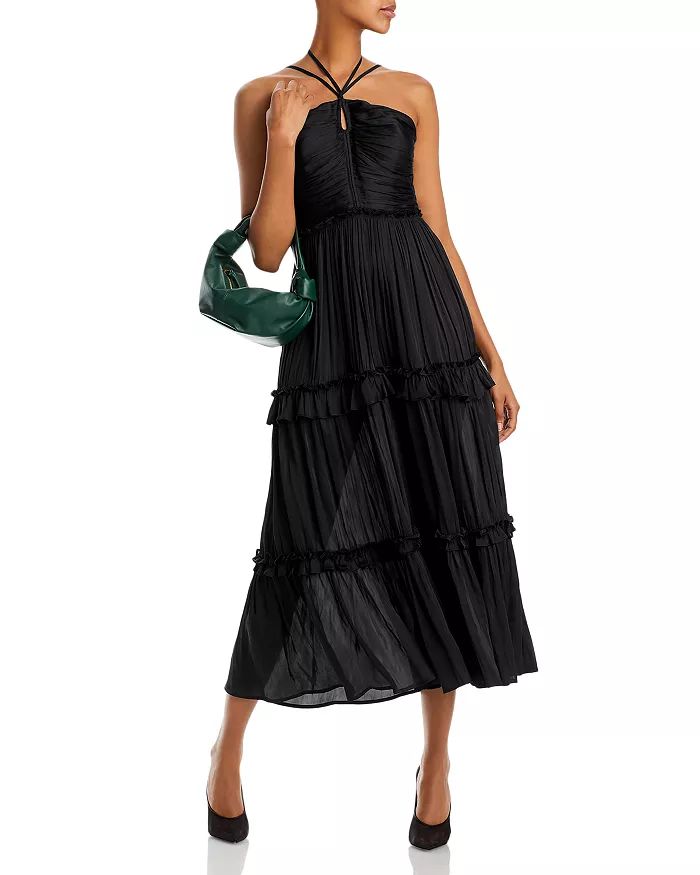 Strappy Ruched Midi Dress - 100% Exclusive | Bloomingdale's (US)
