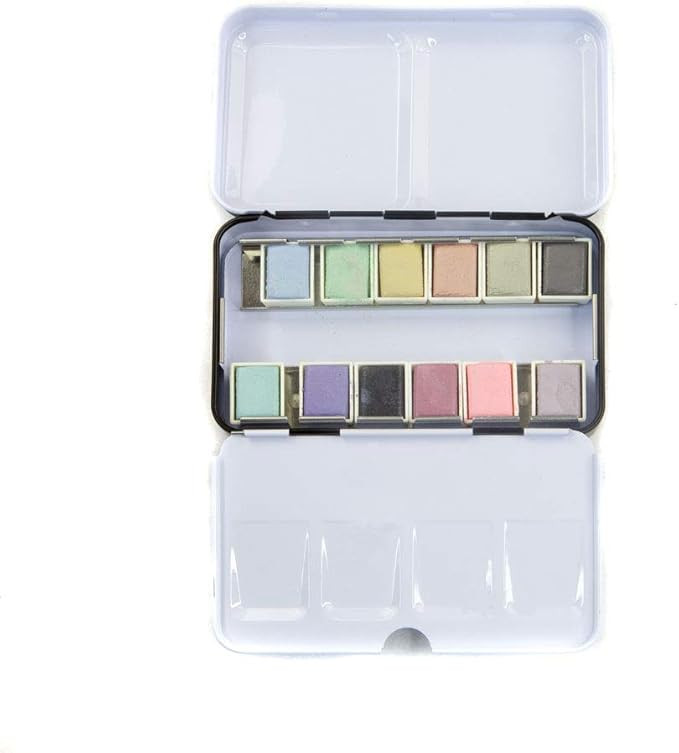 Prima Marketing Prima Confections Watercolor Pans 12/Pkg-Vintage Pastel | Amazon (US)