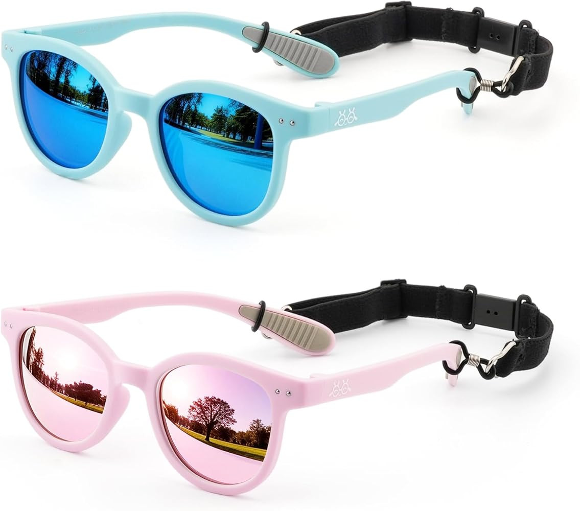 EYEBUDDY Kids Toddler Sunglasses Age 2-4/3-5 Boys Girls Polarized UV Protection Sun Glasses for A... | Amazon (US)