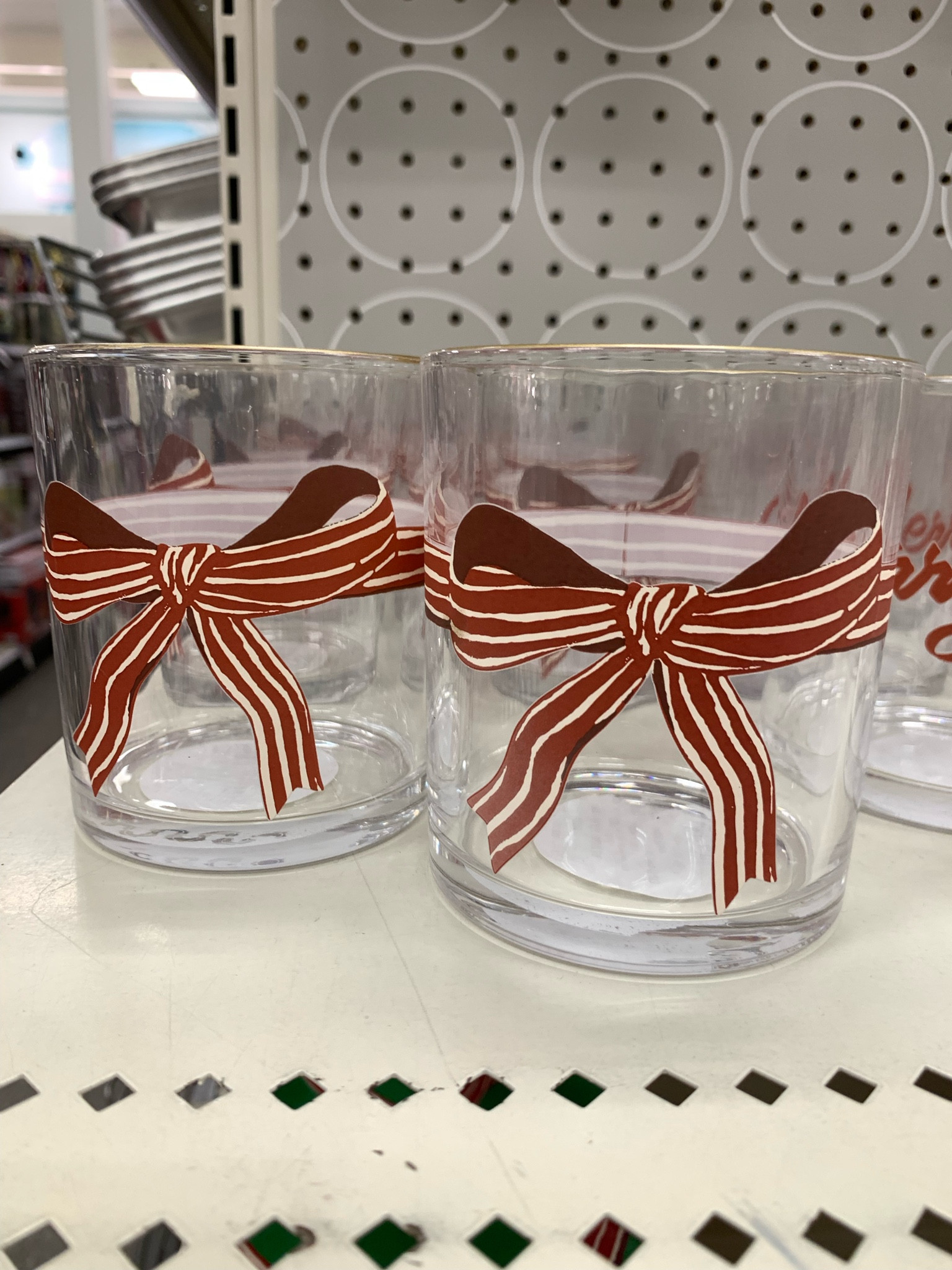The cutest holiday cocktail glasses! #targetfind

#LTKHome #LTKParties #LTKHoliday
