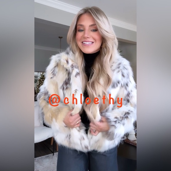 Zara ZW COLLECTION FAUX FUR JACKET | Poshmark