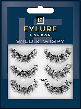 Eylure False Lashes, Wild & Wispy Unruly, 3 Pair | Amazon (US)