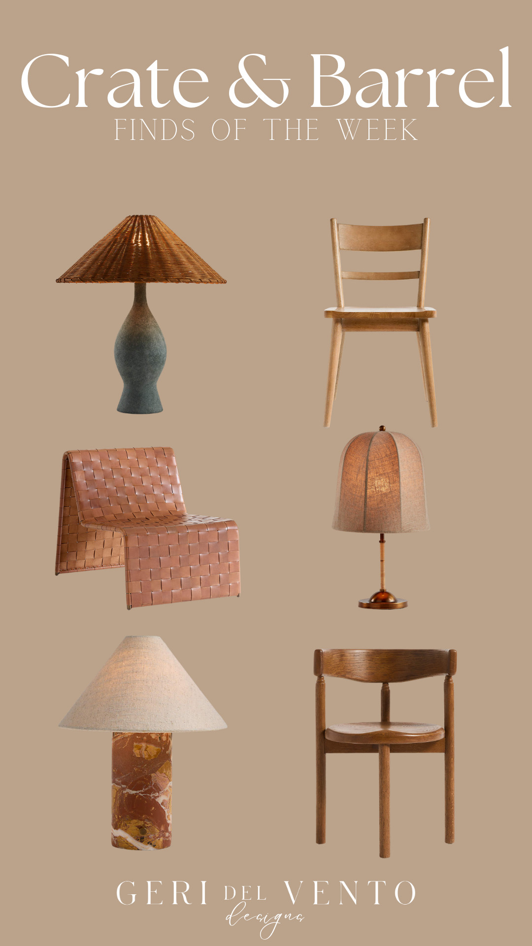 Crate & Barrel weekly finds 

 #LTKU #LTKHome