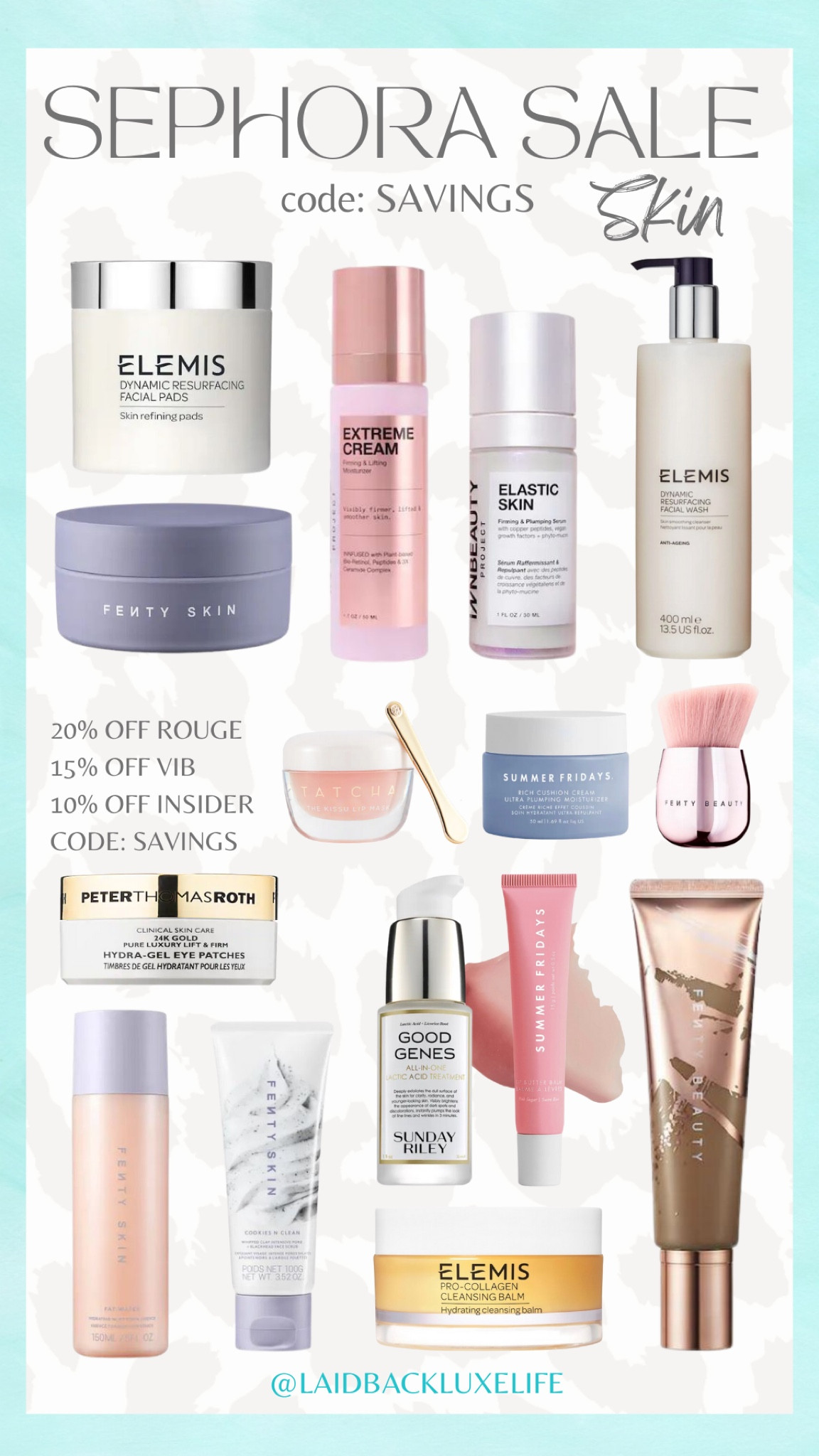 Sephora Savings Event is happening now! Rouge members can shop 11/1. All tiers can shop on 11/5 - 11/11. Save 10-20% off depending on your tier with code SAVINGS, All Sephora Collection is 30% off for all tiers! Sephora Sale, Sephora must haves, Sephora favorites, Sephora bestsellers, Sephora beauty, skincare favorites, skin must haves, beauty gift idea, gifts for her, Fall 2024, #LaidbackLuxeLife

Hey Beautiful! Feel free to comment on this post if you have any questions! 🫶🏽

Follow me for more fashion finds, beauty faves, lifestyle, home decor, sales and more! So glad you’re here!! XO, Karma

#LTKGiftGuide #LTKSaleAlert #LTKBeauty