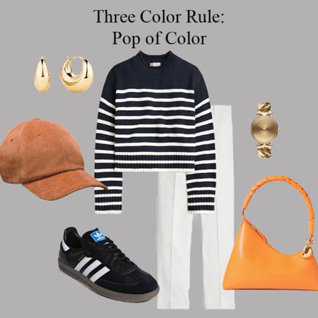 The three color rule makes playing with color easy and foolproof.

#LTKover40 #LTKplussize #LTKstyletip