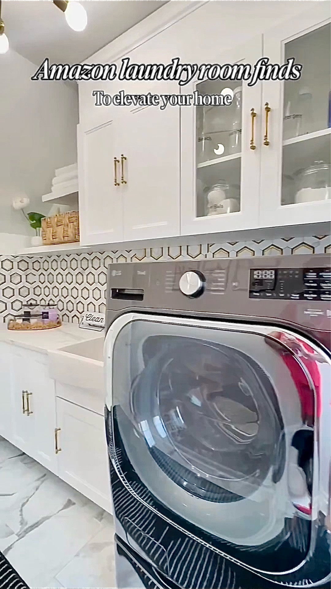 Laundry room Amazon find. Caring for the space that cares for your home on a daily is a priority💯 
 Home | Home decor |Entryway decor | Entryway table | console table | Buffet table | Accent table
Pottery barn | Amazon home
Restoration hardware look for less |Luxe for less | Entryway ideas | Foyer table | Foyer decor | Sofa table | Black sofa table | Black console | Black accent table
| Black wooden table |Living room decor | Rugs | Area rug | Neutral rug | Living room family room rug | Sofa sectional | Washable cleanable sofa | Family friendly sofa furniture | Stain resistant fabric sofa | Cloud sofa | Family kid toddler | pet friendly sofa | Coffee table | Livingroom | Home decor | bedding | bedroom | fall decor |  fall porch | dresser | rug | kitchen | dispenser | cutlery set | knives 


#LTKSaleAlert #LTKHome #LTKFindsUnder50