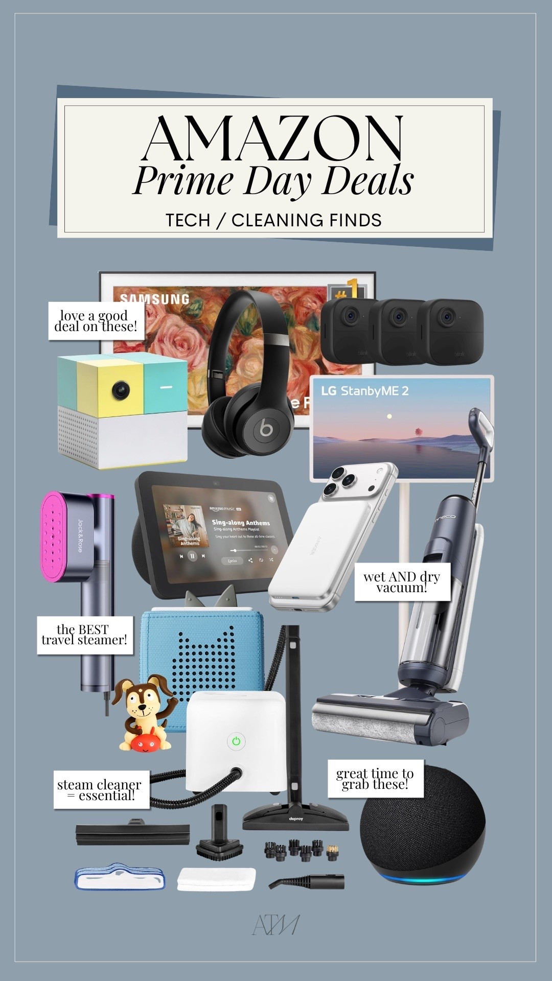 Amazon Prime Day Deals - Cleaning/Tech Finds!

amazon prime day, amazon cleaning, amazon tech, amazon deals, amazon finds