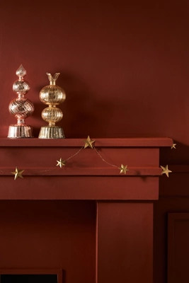 Celestial Golden Star Garland | Anthropologie (US)