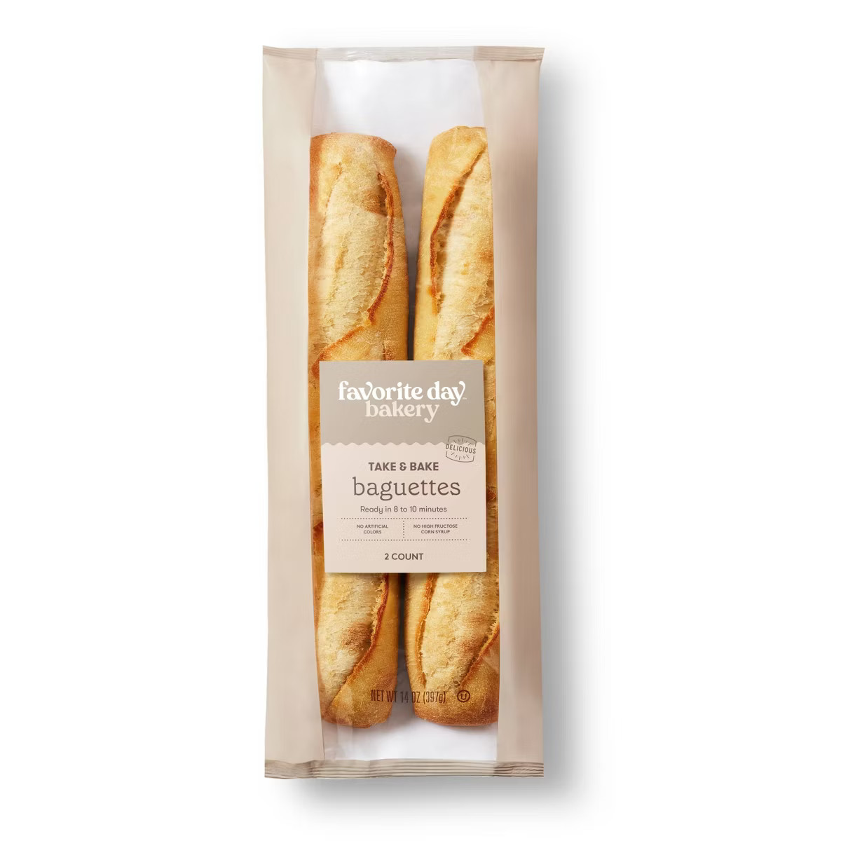 Take And Bake Baguettes - 14oz/2ct - Favorite Day™ | Target