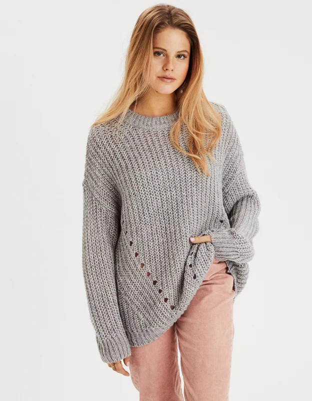 AE Oversized Slouchy Sweater | American Eagle Outfitters (US & CA)