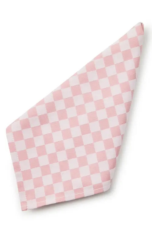 MACKENZIE CHILDS Pink Check Set of 4 Napkins at Nordstrom | Nordstrom