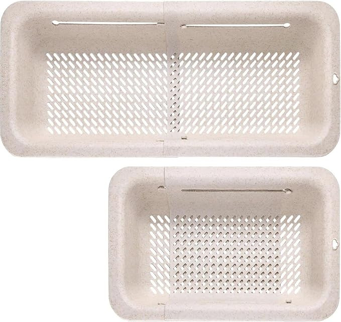 LASSHSWA Collapsible Colander for Kitchen, Over the Sink Strainer Basket for Kitchen, Fruit Pasta... | Amazon (US)