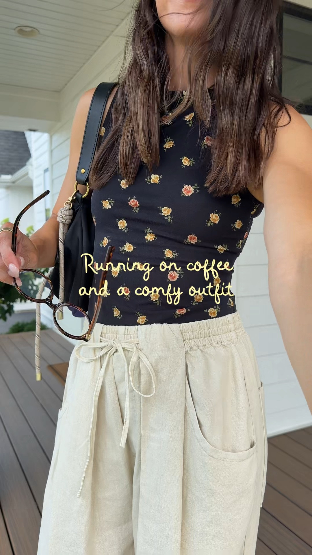 Wearing my true size S in the tank and S in the linen pants!

#LTKootd #LTKmomlife #LTKgrwm
