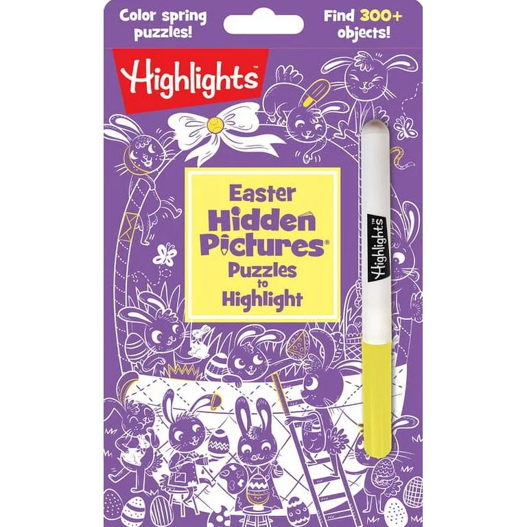 Highlights Hidden Pictures Puzzles to Highlight Activity Books: Easter Hidden Pictures Puzzles to... | Walmart (US)