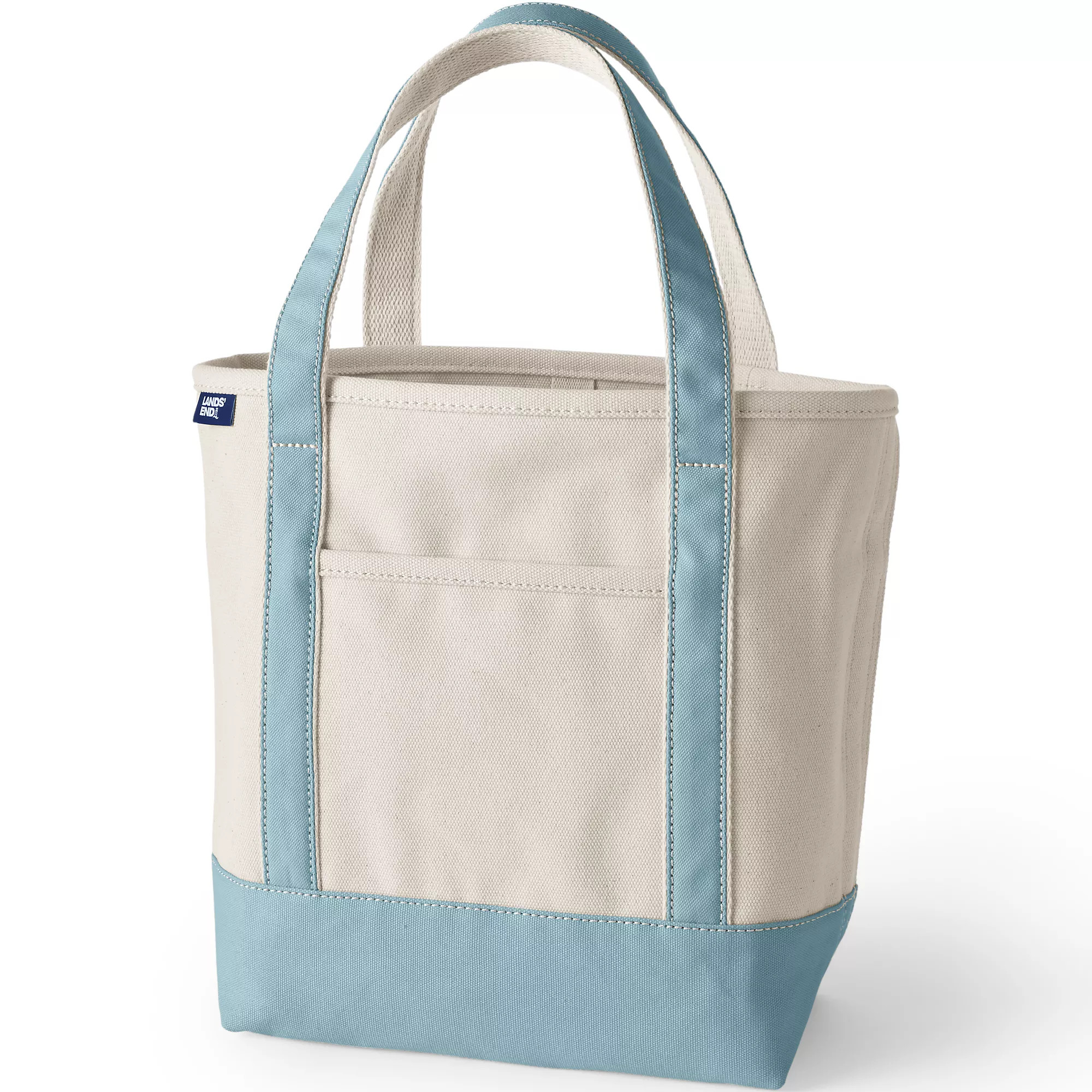 Medium 5 Pocket Open Top Canvas Tote Bag | Lands' End (US)