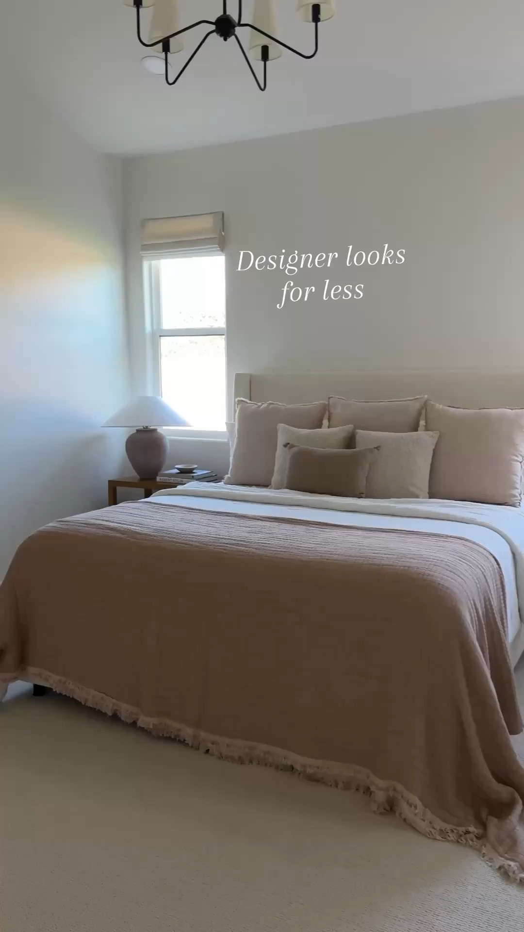 Bedroom refresh with
designer looks for less! I love mixing high and low and we found such great pieces for our client at affordable prices on Wayfair! They're currently having their Tax Refund sale .
Amazing quality and looks so much more expensive than it really was.
@wayfair #Wayfair #wayfairpartner
Upholstered bed, organic lamp, wood nightstand chandelier

#LTKHome #LTKSaleAlert