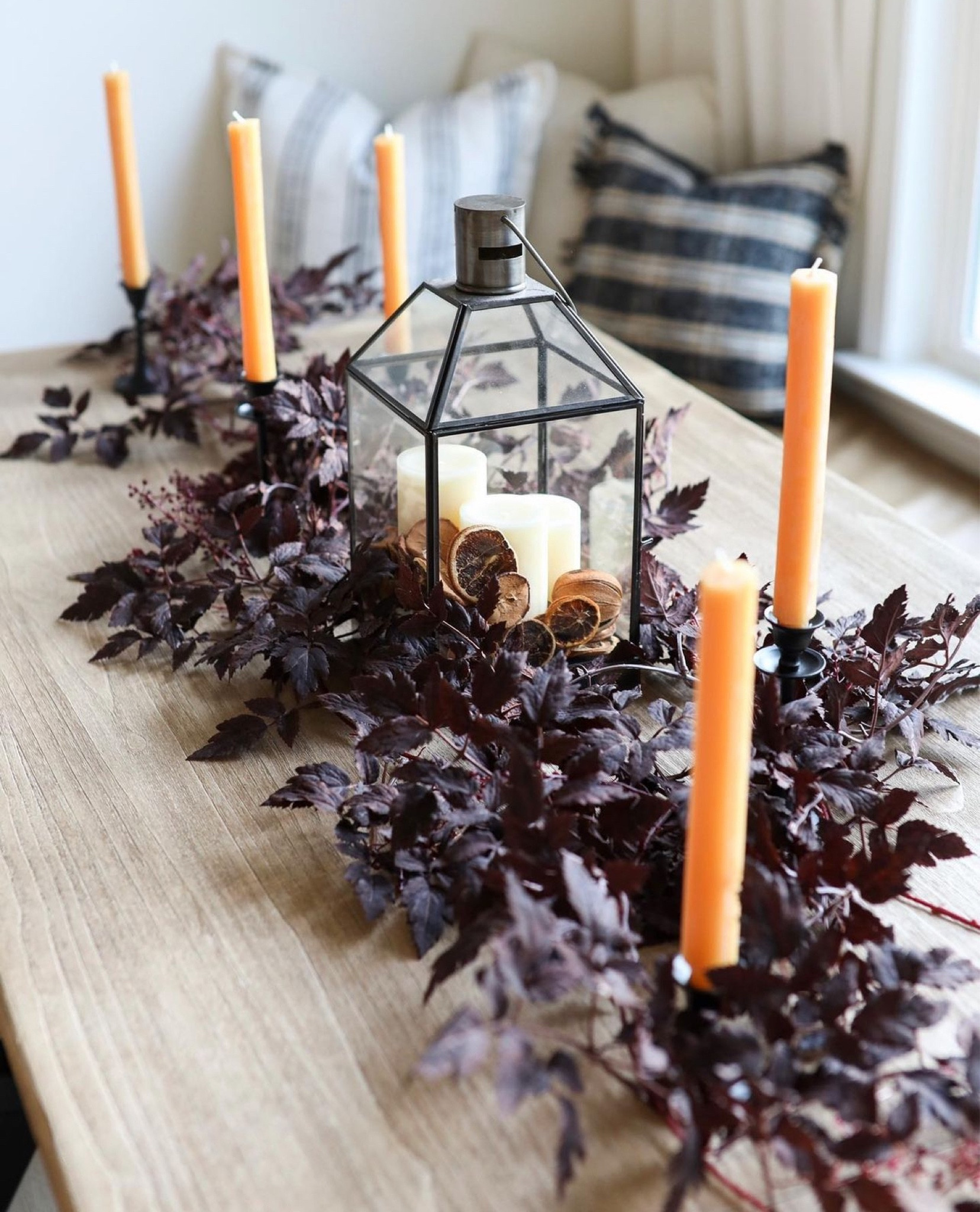 Simple, elegant fall tablescape 🍁🍂🧡 #fall #falldecor #ltkhome #homedecor #ltkhome 

#LTKhome #LTKSeasonal