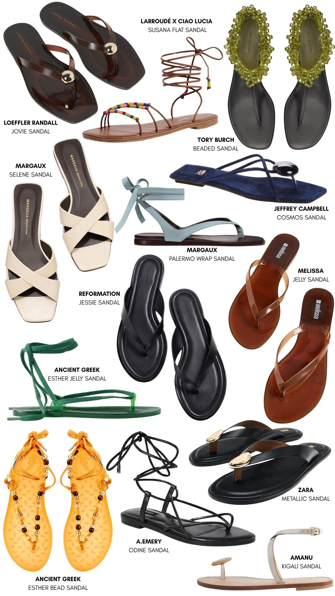 Flat sandals for summer

#LTKSeasonal