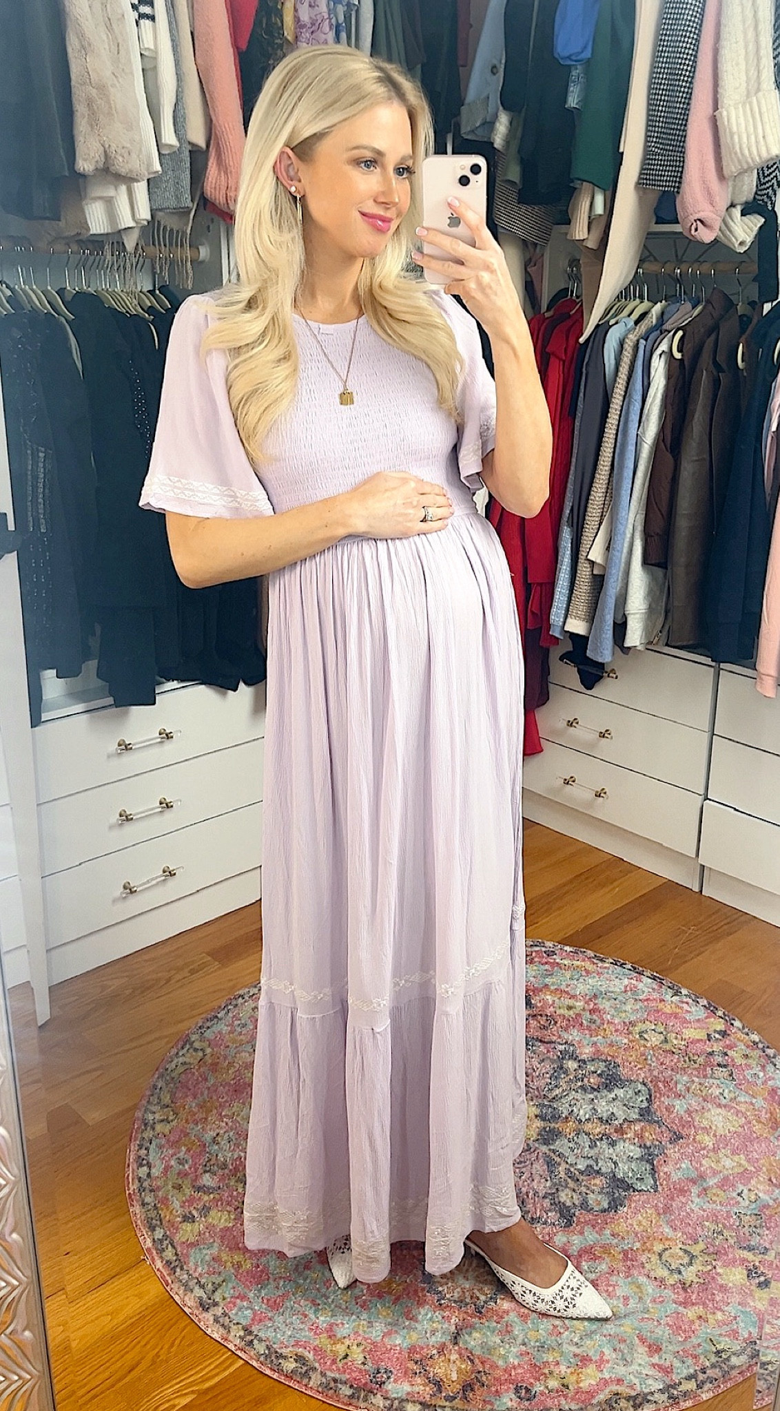 Spring dresses perfect for the third trimester bump 

#LTKBump #LTKSaleAlert #LTKFindsUnder50