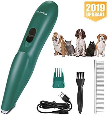 VISSON Dog Clippers - Small Dogs Cats Grooming Kit - Professional Pet Hair Trimmers - USB Recharg... | Amazon (US)
