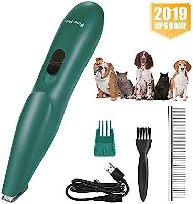 VISSON Dog Clippers - Small Dogs Cats Grooming Kit - Professional Pet Hair Trimmers - USB Recharg... | Amazon (US)