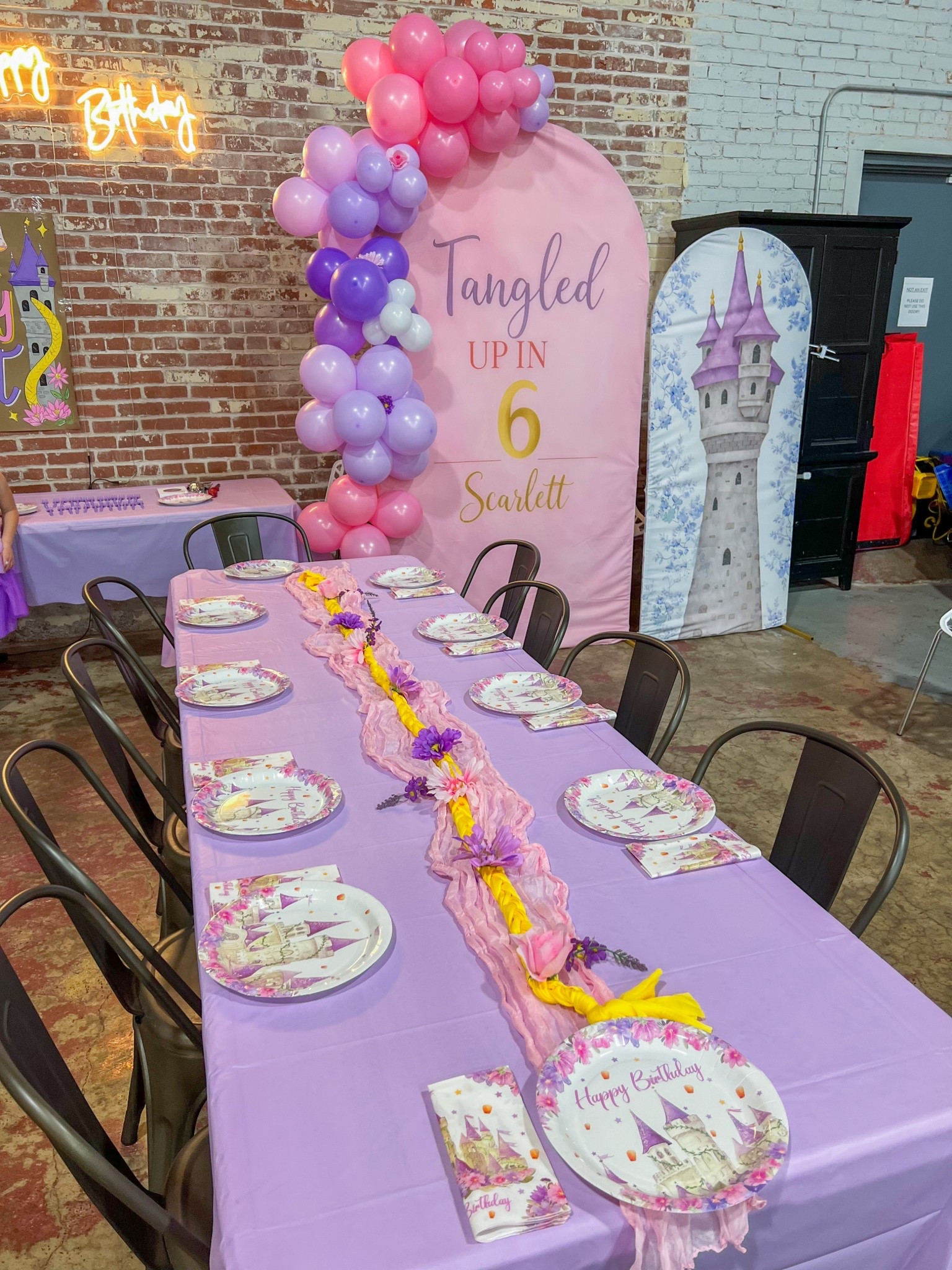 Linked all the Rapunzel birthday party details 💜✨ decor, dresses, party favors, tableware + little details that made her princess party come to life.

#LTKmomlife #LTKKids