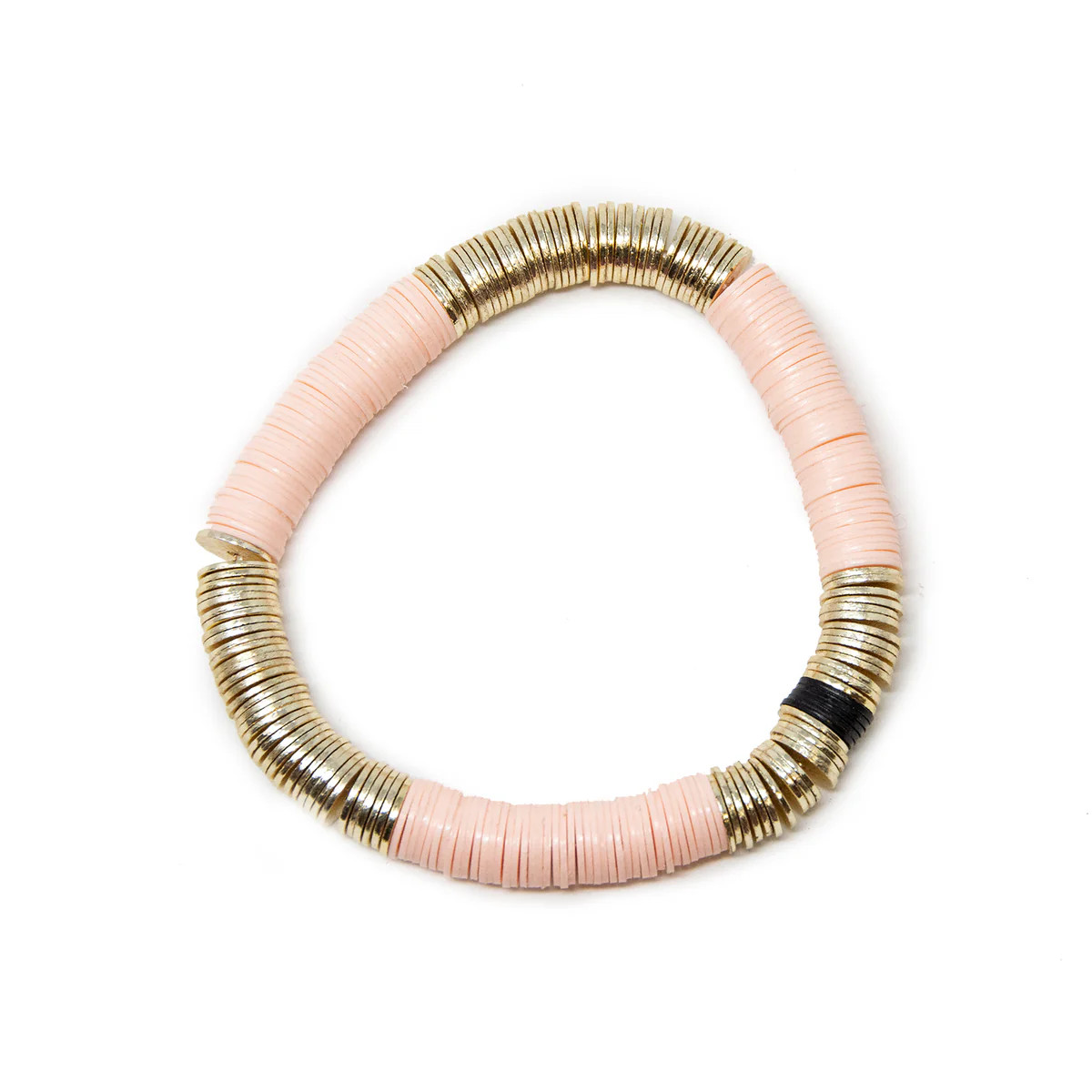 Beige Vinyl Bracelet 8mm | Allie + Bess