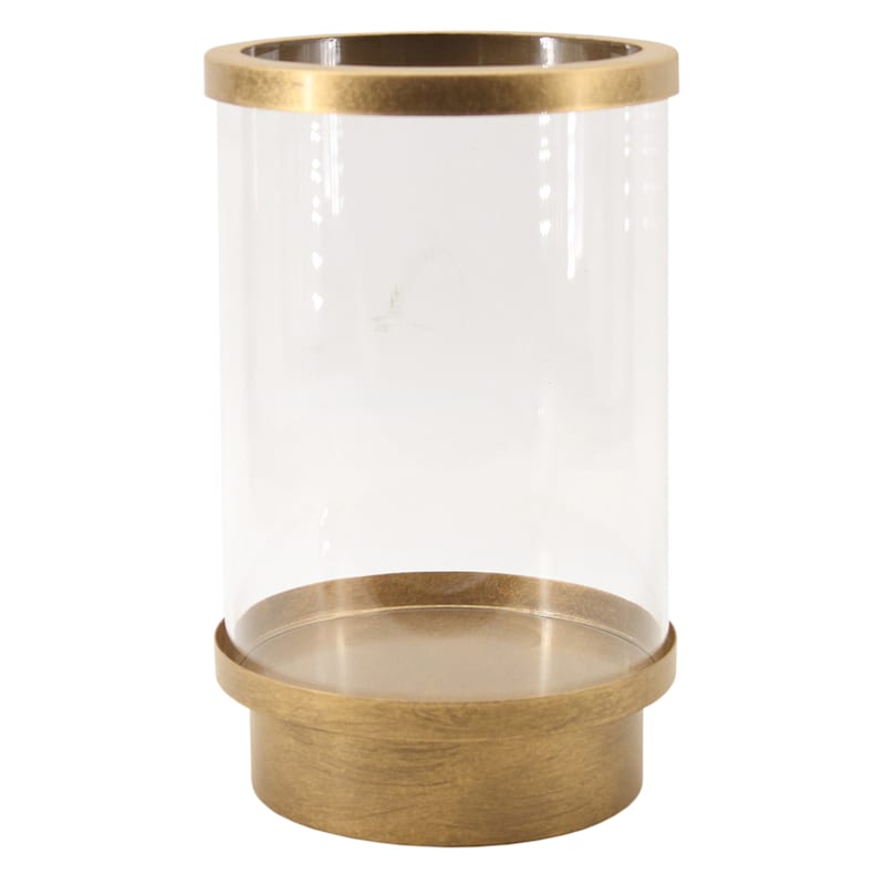 Cylinder Metal Lantern, 10" | At Home