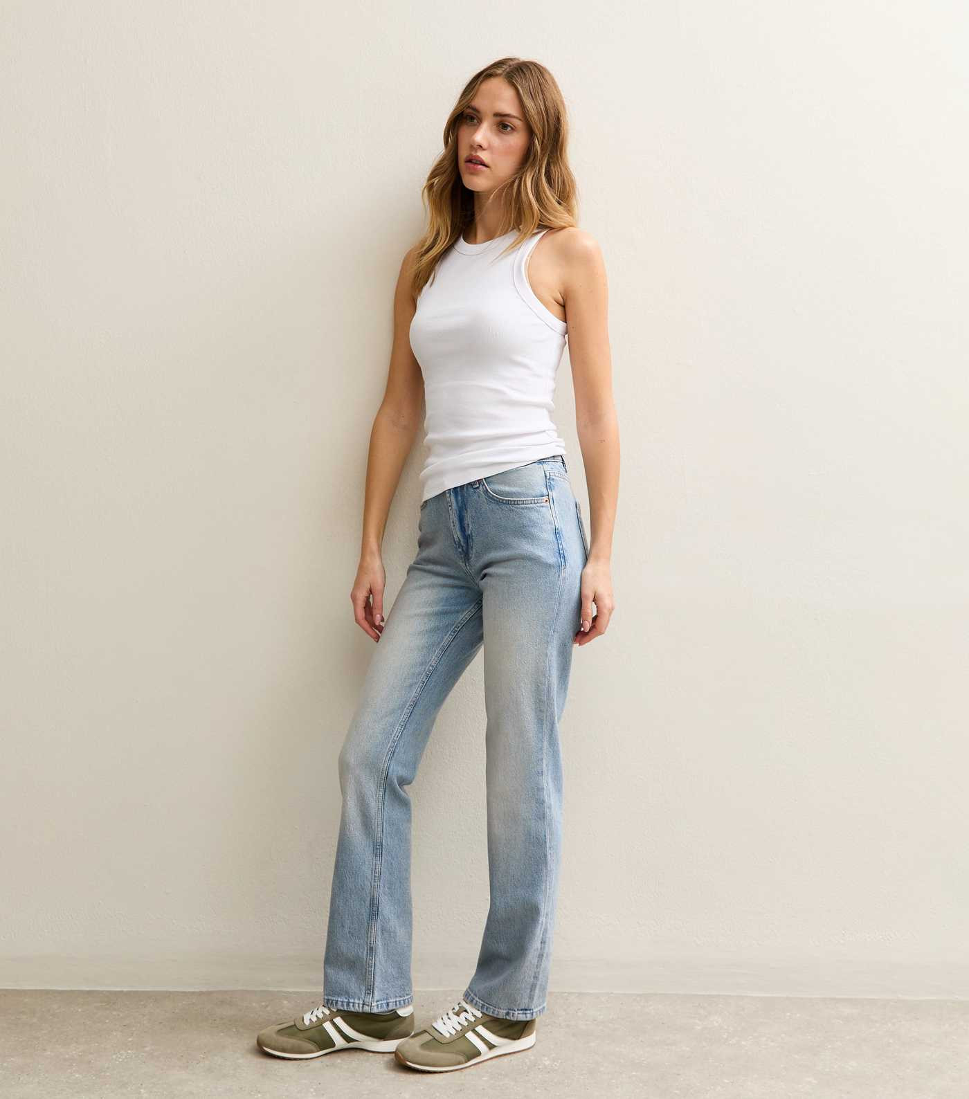White Racer Back Vest Top | New Look | New Look (UK)