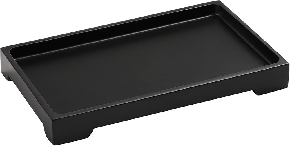 Luxspire Vanity Tray, 6"x 10" Rectangle Bathroom Tray, Toilet Tank Tray, Resin Kitchen Sink Tray ... | Amazon (US)