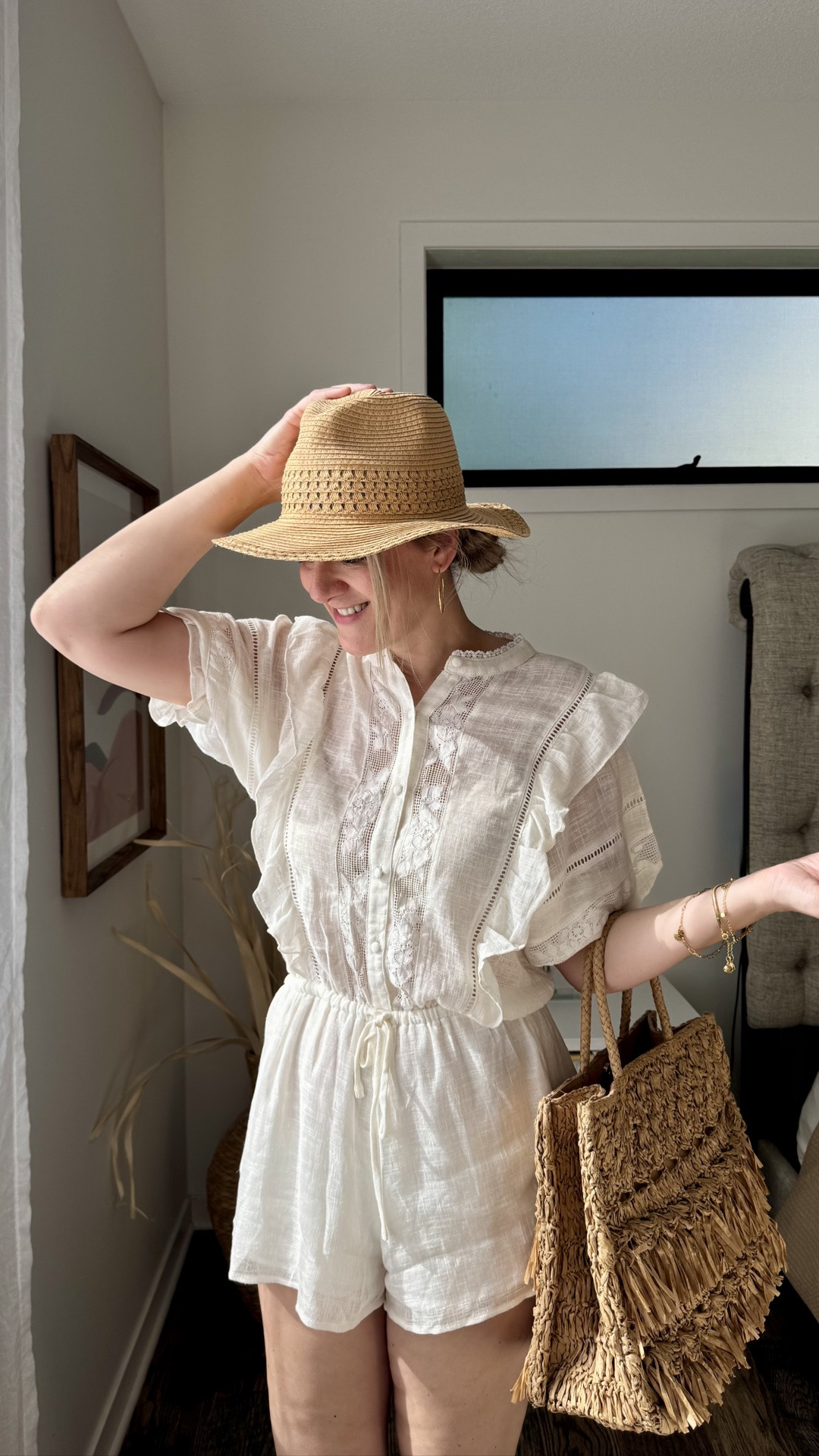 A versatile little white playsuit that works for everything from brunch to summer events.

#LTKootd #LTKgrwm #LTKTravel