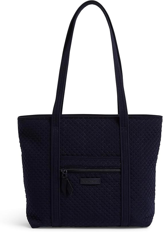 Vera Bradley Women's Microfiber Small Vera Tote Bag | Amazon (US)