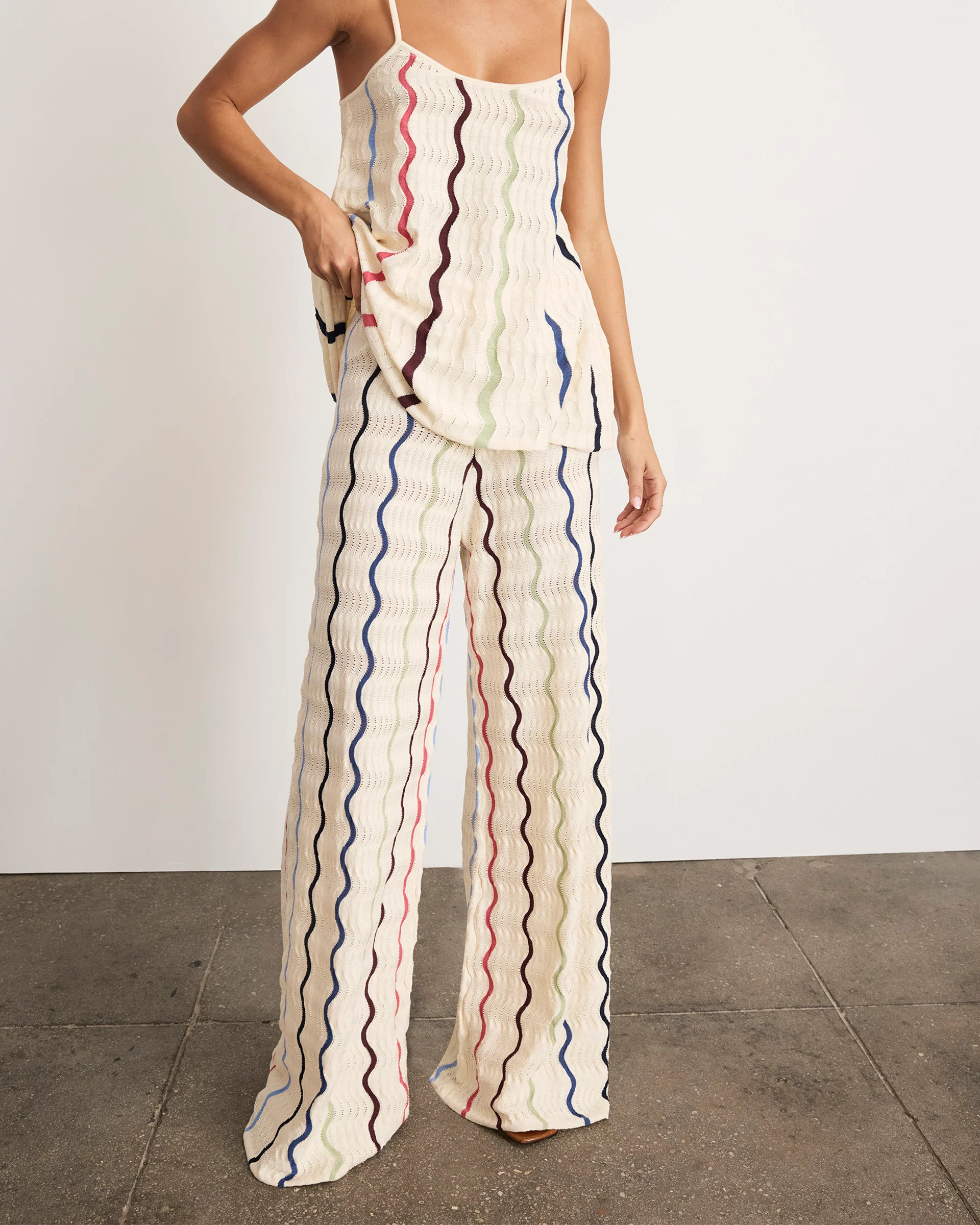 Lesley Knit Pant | Tanya Taylor