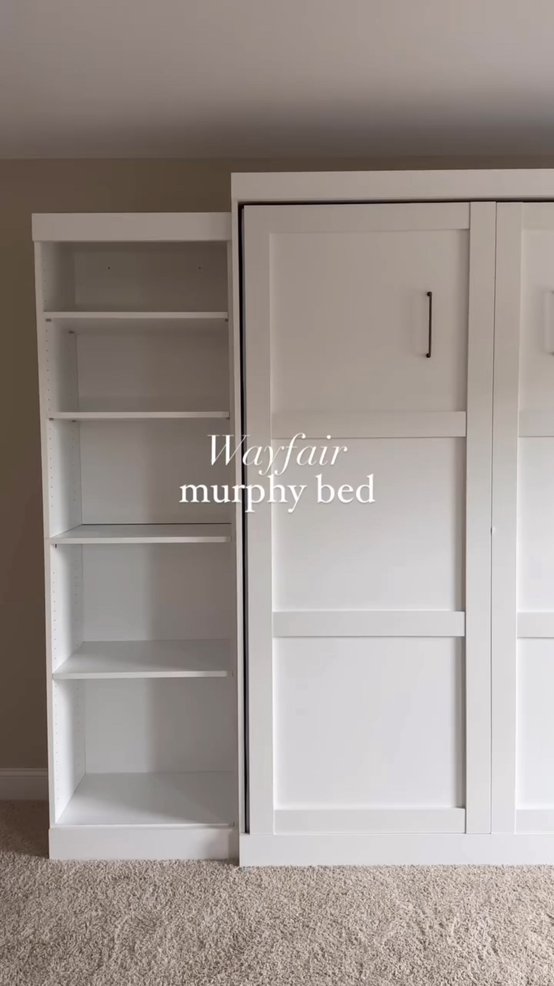 The prettiest space saving Murphy bed for guests— One of my favorite Wayfair finds ever! 

September 2025 best seller 

#LTKHome