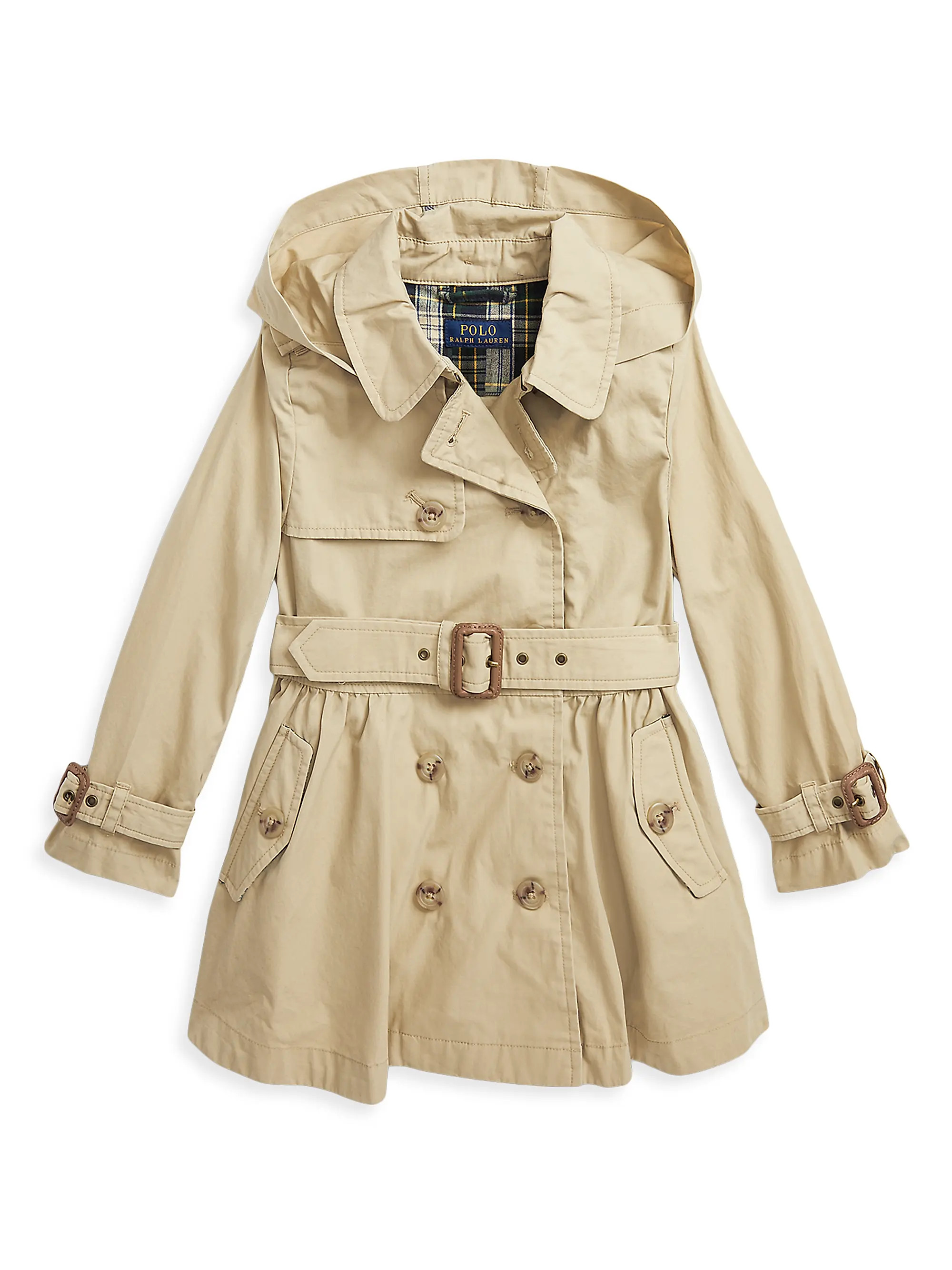 Little Girl's & Girl's Hooded Trench Coat | Saks Fifth Avenue