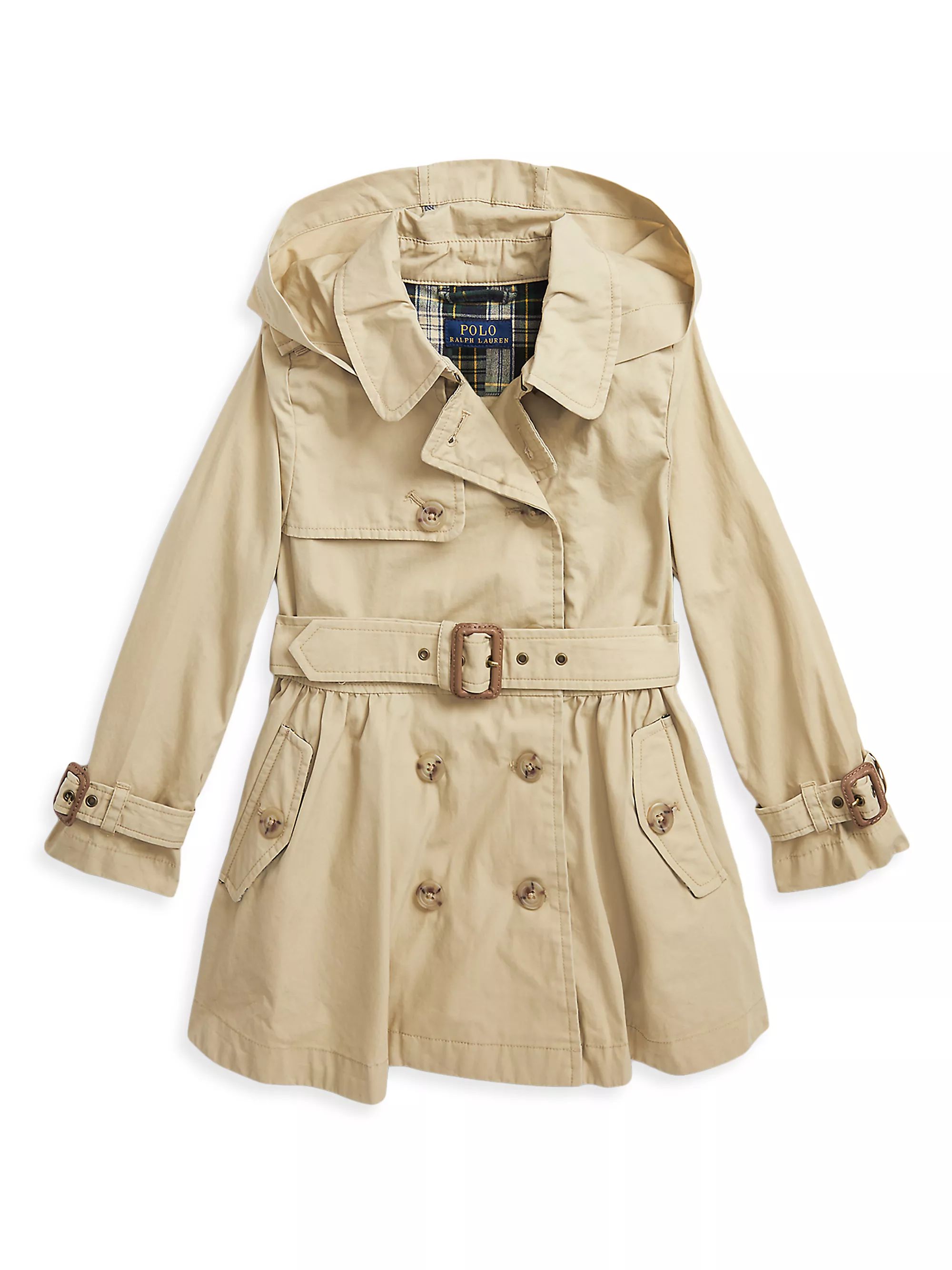 Little Girl's & Girl's Hooded Trench Coat | Saks Fifth Avenue