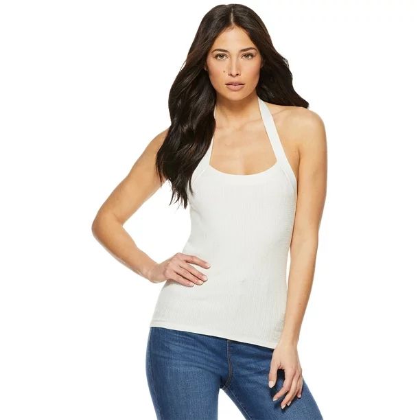 Sofia Jeans by Sofia Vergara Women’s Halter Tank Top | Walmart (US)