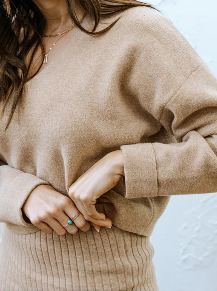 Marlowe V Neck Sweater | ABLE Clothing