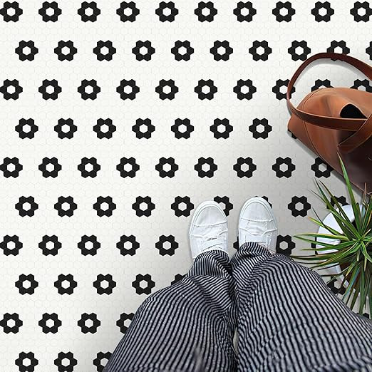 MORCART Peel and Stick Floor Tile, Vinyl Flooring Waterproof, DIY Flooring for Bathroom, Kitchen,... | Amazon (US)