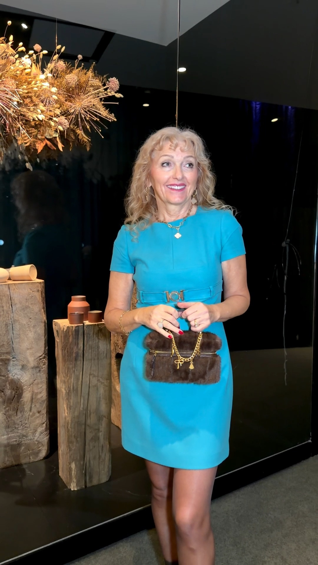 Turquoise elegance with warm brown accessories — one of my favourite chic color combinations.

Sharing similar turquoise dresses and elegant statement pieces 🩵🤎

#LTKOver40 #LTKSeasonal #LTKootd