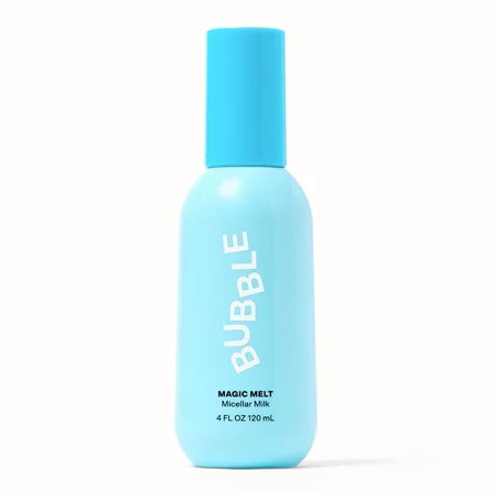 Bubble Skincare Magic Melt Hydrating Micellar Makeup Remover for Face & Eyes, 4 fl oz | Walmart (US)