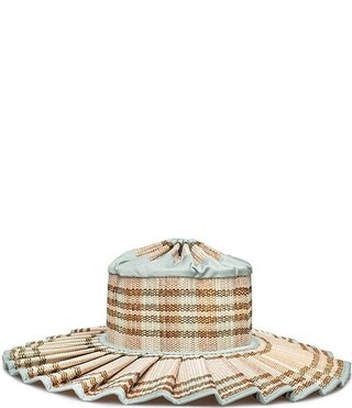 Lake Como Capri Maxi Pleated Straw Sun Hat | Dillard's