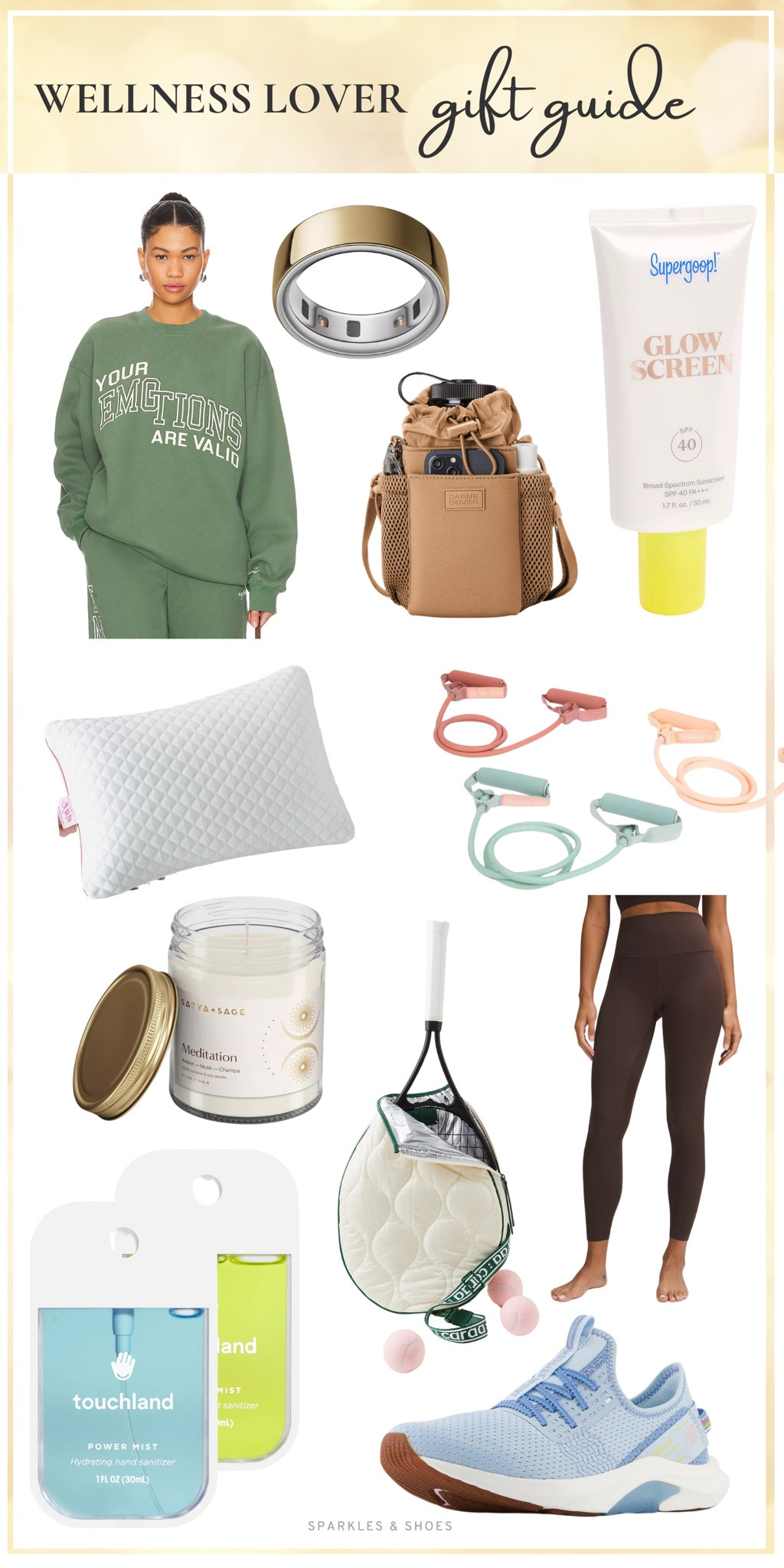 The holidays are here and so are the Sparkles and Shoes gift guides! These are favorite wellness presents for her! #giftguide #presentsforher 

#LTKGiftGuide #LTKCyberWeek