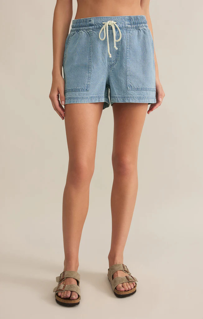 Summerland Luxe Soft Denim Short | Z Supply