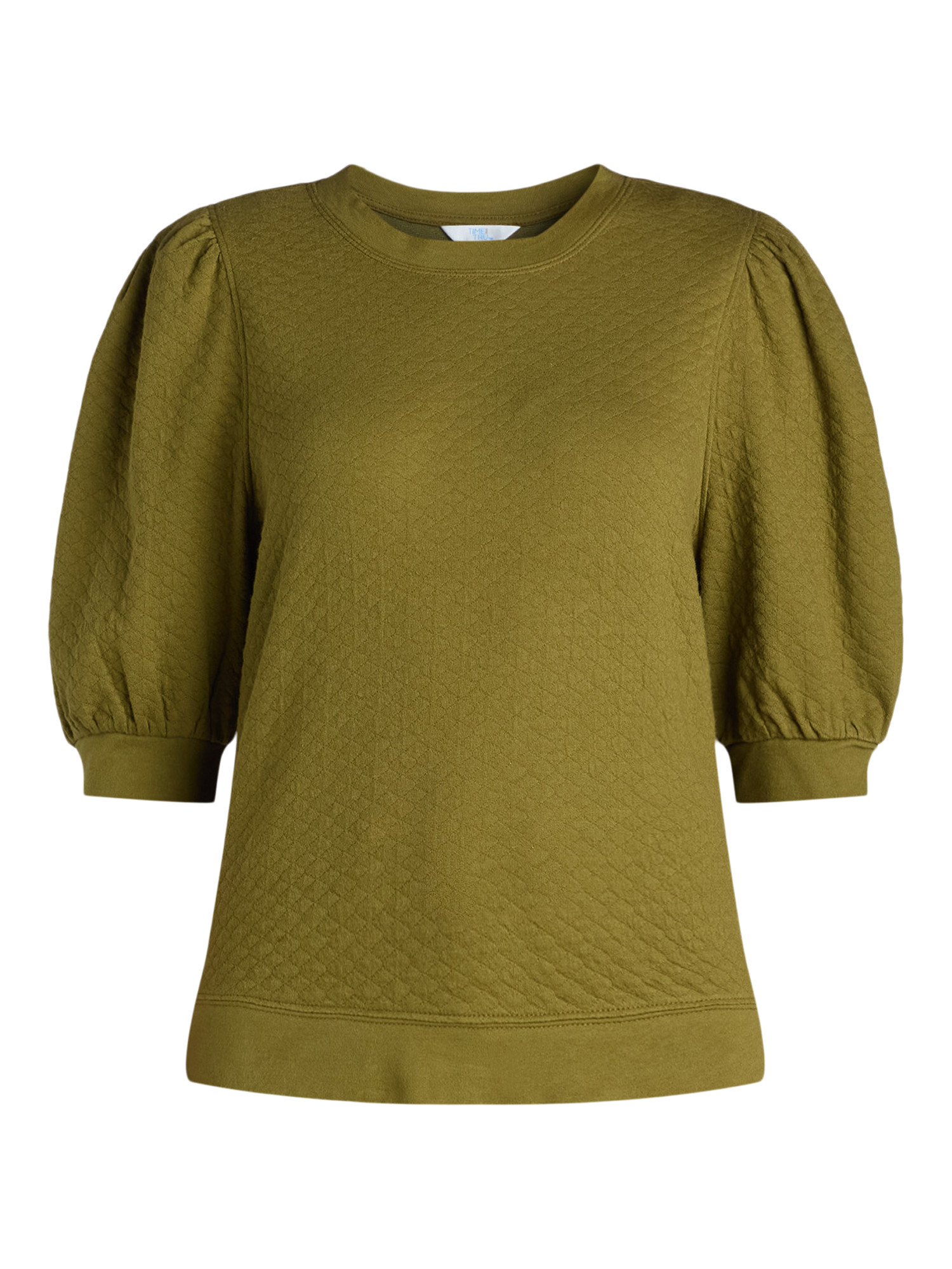 Time and Tru Women's Quilted Top, Sizes XS-XXXL - Walmart.com | Walmart (US)